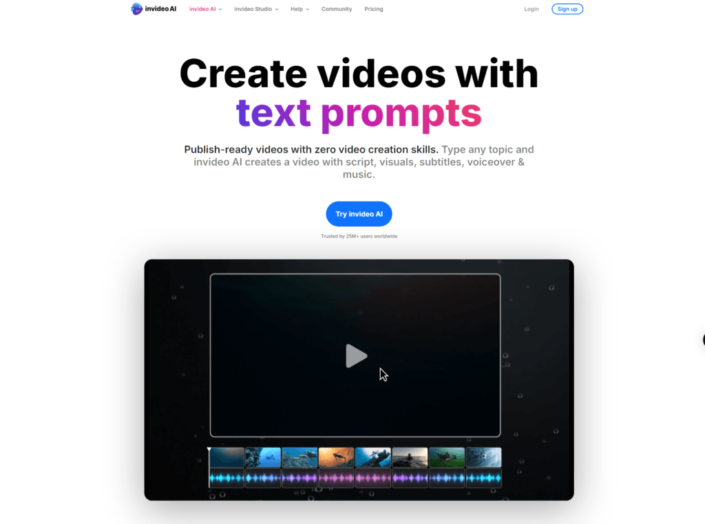Twórz wideo za pomocą poleceń tekstowych