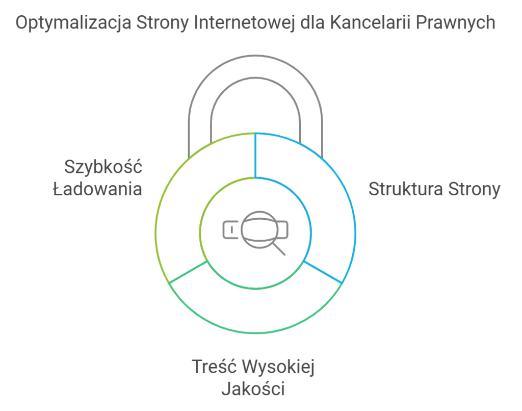Optymalizacja strony dla kancelarii prawnych.