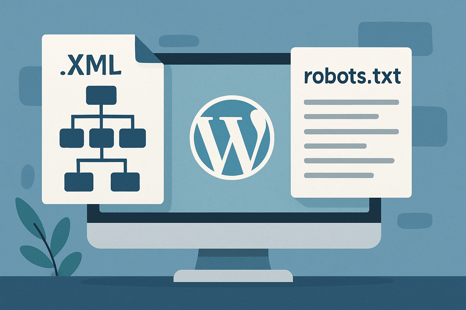 mapa strony xml i robots.txt bez błędów: co ustawić przed startem witryny image WordPress z mapą XML i plikiem robots.txt